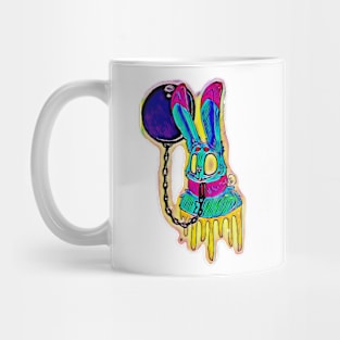 Neon Bunny Mug